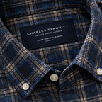 Indigo Blue Overchecked Shirt