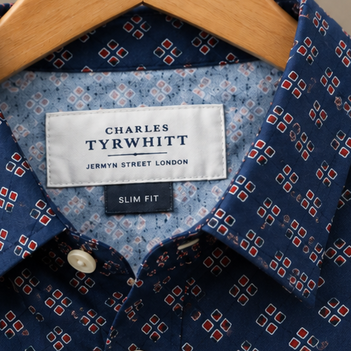 Indigo Blue Diamond Shirt